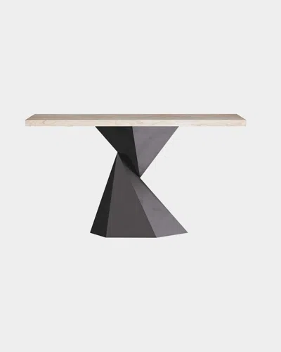 Arteriors Valder Console Table In Black