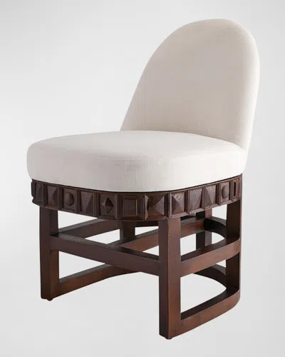 Arteriors Vargueño Chair In White