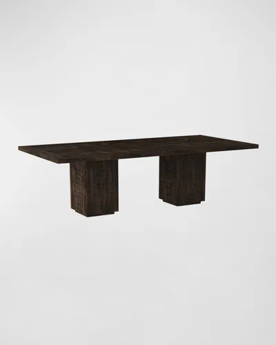 Arteriors Vargueo Dining Table, 84" In Brown