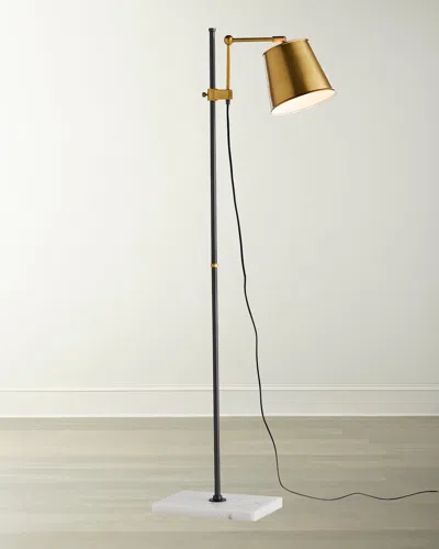 Arteriors Watson Adjustable Floor Lamp In Gold