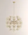 Arteriors Winona 33" 8-light Chandelier In White
