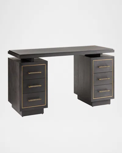 Arteriors Wixom Executive Desk In Gray
