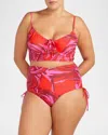 Artesands Les Fauves Degas High Waist Bikini Bottoms In Les Fauves