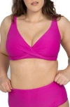 Artesands Serenade Delacroix D-cup & Up Bikini Top In Pink