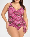 ARTESANDS SHAMBALA HAYES D/DD UNDERWIRE ONE-PIECE SWIMSUIT