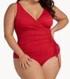 Artesands Women's La Traviata Rembrant One Piece In Crimson Red In Red