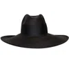 Artesano Antibes Clasico Wide Brim Black Hat With Black Band