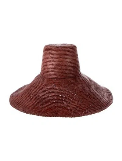 Pre-owned Artesano Brown Straw Hat
