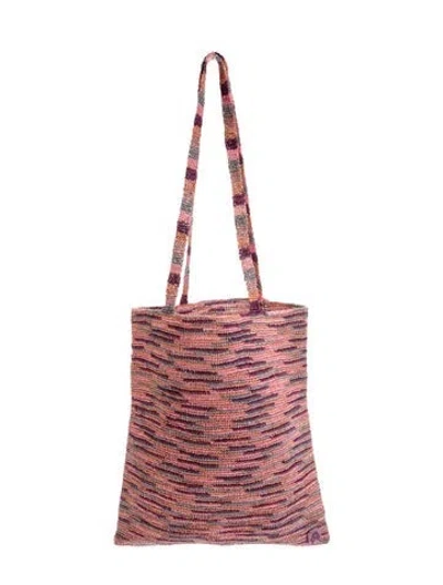 Pre-owned Artesano Bucket Bag W/ Tags In Pink