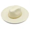 Artesano Peoni Clasico Wide Brim Hat Natural With Natural Tagua Beads