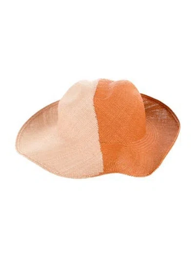 Pre-owned Artesano Straw Hat W/tags In Neutral