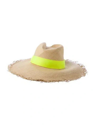 Pre-owned Artesano Straw Panama Hat In Neutral