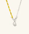 Artevent Maya Caged Pearl Necklace