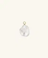 Artevent Oversized Baroque Pearl Hoop Charm