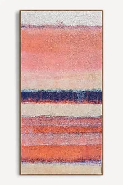 Artfully Walls A Warm Striped Scarf Wall Art
