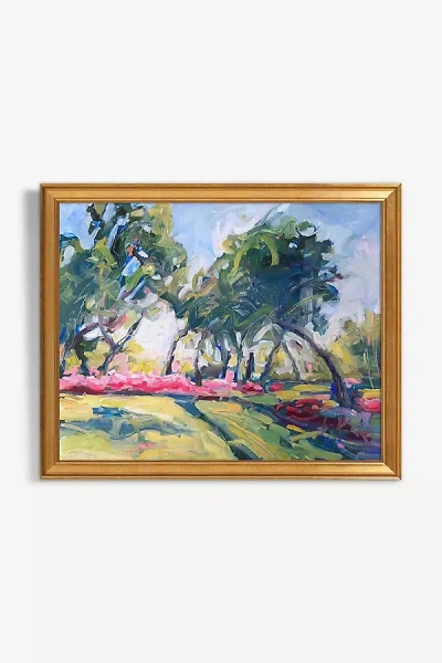 Artfully Walls Azaleas Under The Oaks Wall Art In Multi
