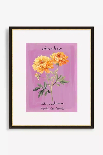 Artfully Walls Birth Flower Wall Art