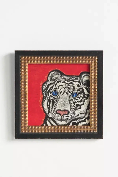 Artfully Walls Blue Eyes Wall Art In Animal Print