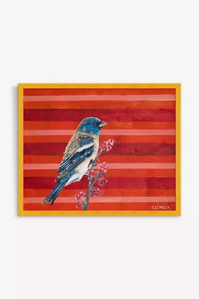 Artfully Walls Bluebird On A Blossom Wall Art In Multi
