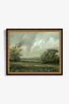 Artfully Walls Blues On Green Wall Art