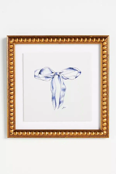 Artfully Walls Bow 3 Wall Art In Blue