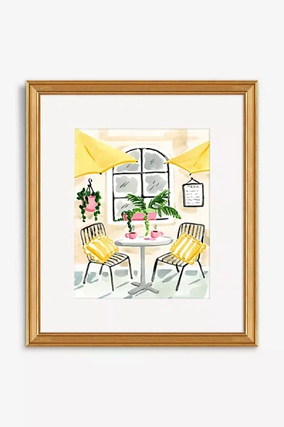 Artfully Walls Buttercream Café Wall Art In Multi