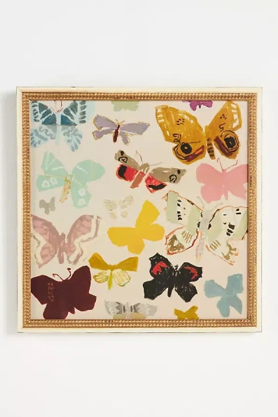 Artfully Walls Butterflies No.8 Wall Art In Multi