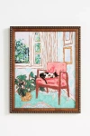 Artfully Walls Cat Nap: Tuxedo Cat Napping