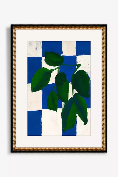 Artfully Walls Checkered Greenery Wall Art