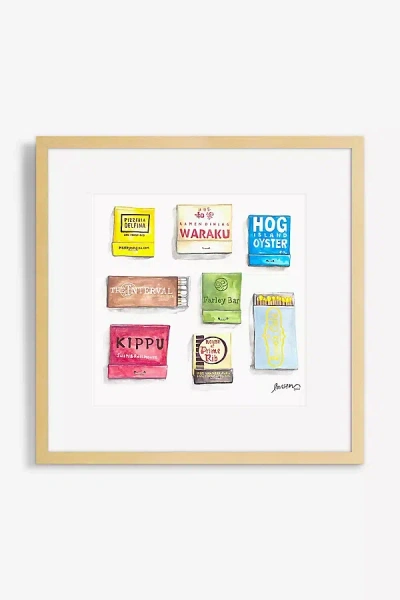 Artfully Walls City Matchbook Wall Art