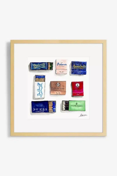 Artfully Walls City Matchbook Wall Art