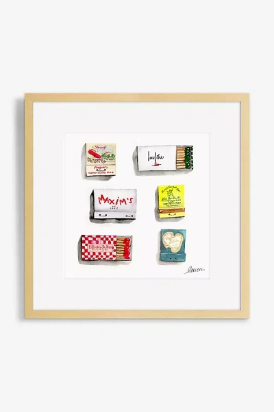 Artfully Walls City Matchbook Wall Art
