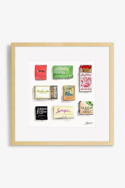 Artfully Walls City Matchbook Wall Art
