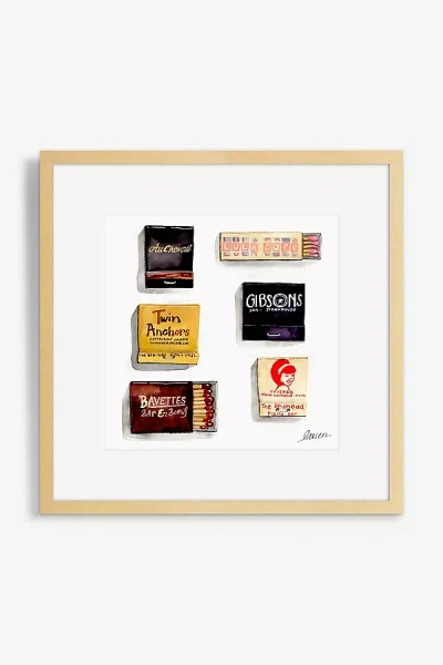 Artfully Walls City Matchbook Wall Art