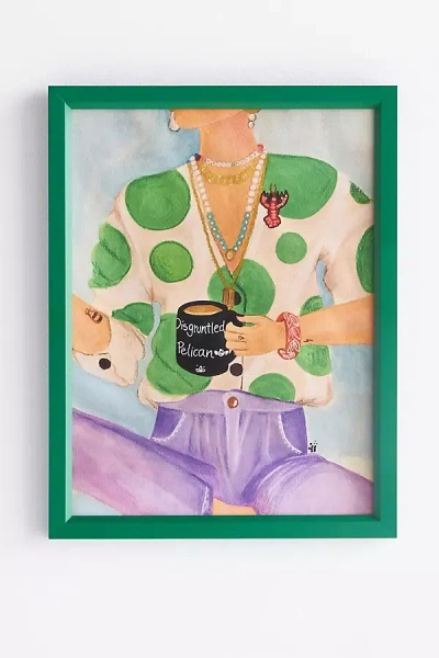 Artfully Walls Coffee Girls Wall Art In Green