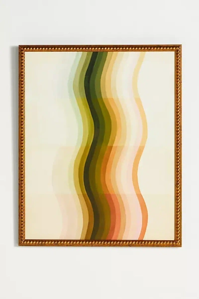Artfully Walls Color Study 2 Wall Art In Green