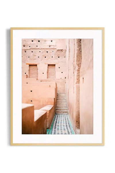 Artfully Walls Colors Of Marrakech, Morocco Wall Art In Brown