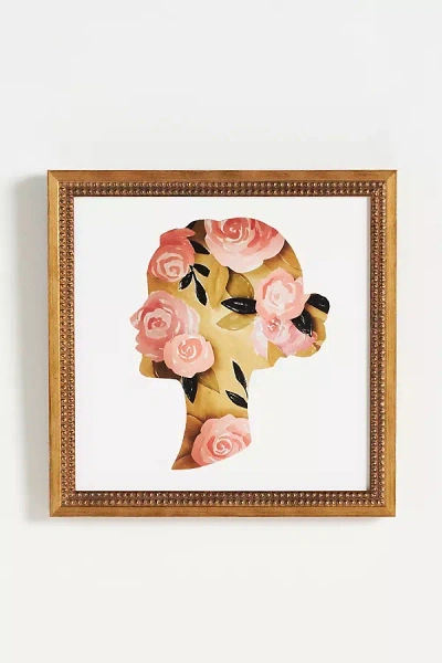 Artfully Walls Coming Into Bloom Wall Art In Gold