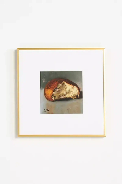 Artfully Walls Crusty Bread Wall Art In Blue
