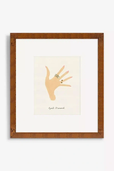 Artfully Walls Diamond Birthstone Wall Art