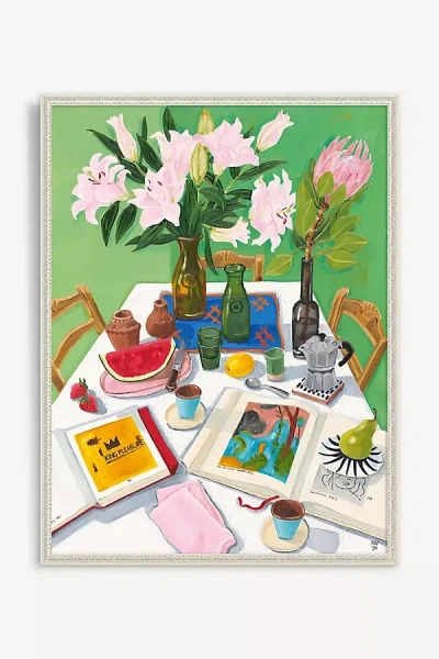 Artfully Walls Friday Morning On Spring Green Wall Art In Multi