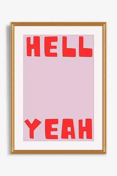 Artfully Walls Hell Yeah Wall Art