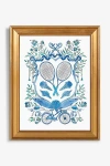 Artfully Walls Heraldic Crest In Celebration Of Tennis In The Summer Wall Art