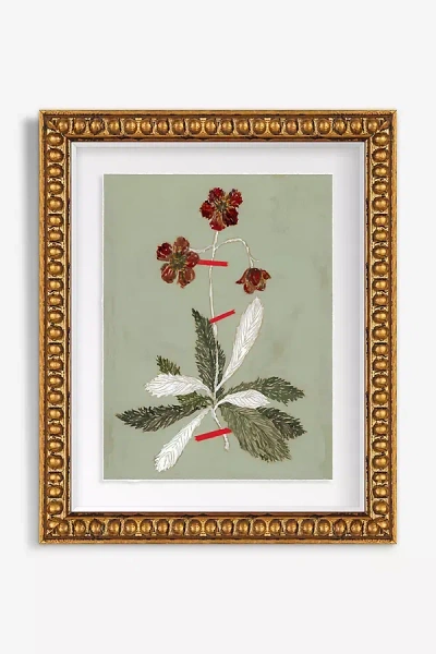 Artfully Walls Herbarium Wall Art In Gold