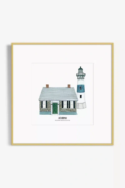 Artfully Walls Houses Of The Zodiac Wall Art In White
