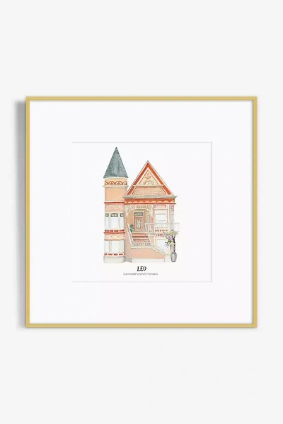 Artfully Walls Houses Of The Zodiac Wall Art In White