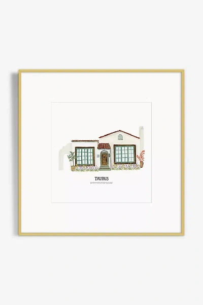 Artfully Walls Houses Of The Zodiac Wall Art In White