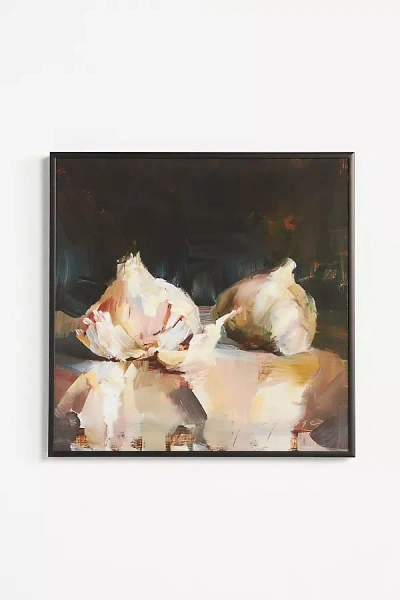 Artfully Walls I Love Garlic! Wall Art In Black