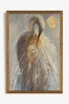 Artfully Walls Lady Dressed In White Wall Art