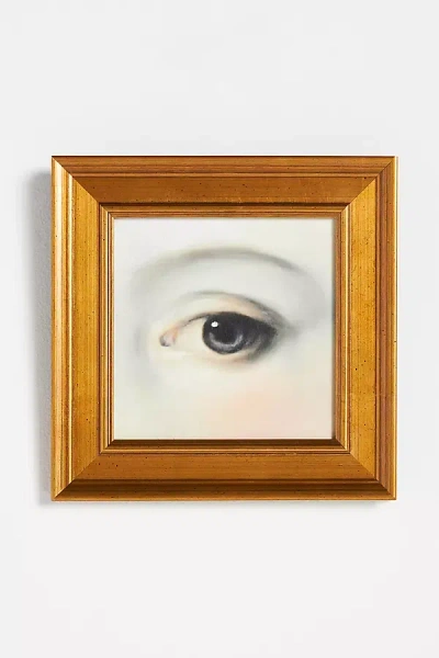Artfully Walls Lover's Eye Wall Art In Gold